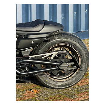 SPORTSTER S RH 1250  BELTSCHUTZ EDELTAHL SCHWARZ KODLIN