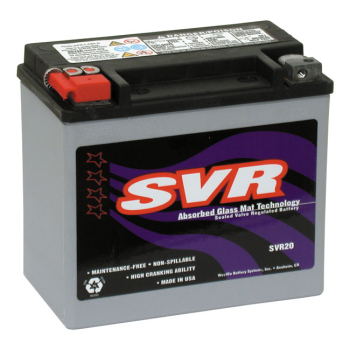 SVR, versiegelte AGM-Batterie. 12 Volt, 18AMP, 300CCA