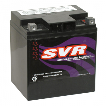 SVR, versiegelte AGM-Batterie. 12 Volt, 30 A, 400 CCA