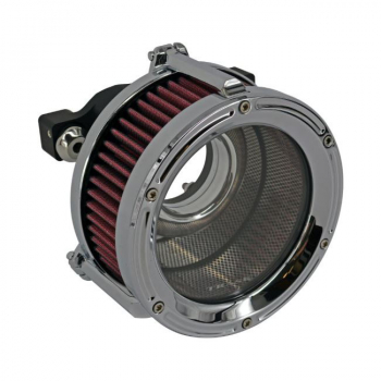 Trask, Assault Serie Luftfilter Kit. Verchromt