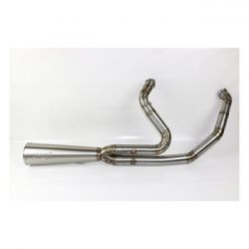Preview: Kodlin, Next Level 2-1 exhaust system. Clear stainless steel 17-24 FLT/Touring EC ABE