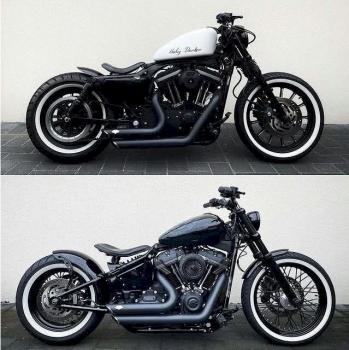 AUSPUFFANLAGE SHORT SHOTS "SS ANARCHY" LAST EDITION MIT X-TORQUE FÜR XL / SPORTSTER BJ 2004-2020 UND EG ABE