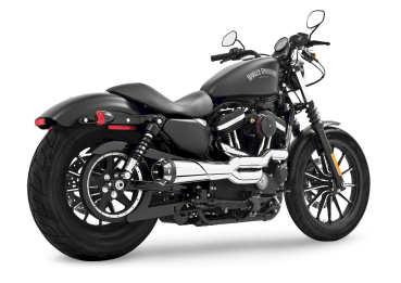 AUSPUFFANLAGE AMERICAN OUTLAW 2-1 FÜR XL SPORTSTER XL  Bj. 86-06 MIT EG ABE