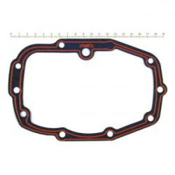 James, transmission bearing housing gasket. Paper/silicone Single