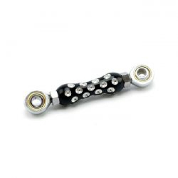 Shifter rod 'Drilled'. Black