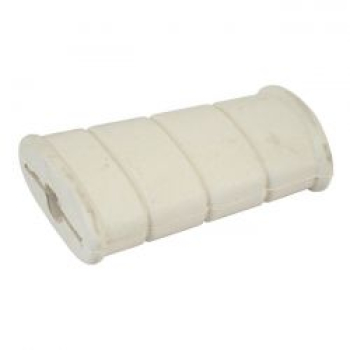 Repl. rubber for flat kick pedal. White