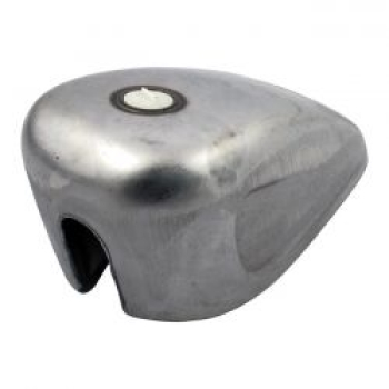 Bobber Sportster style 2.25g gas tank, scalloped sides