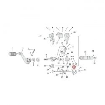 Flywheel thrust washers, steel (0.55" thick)