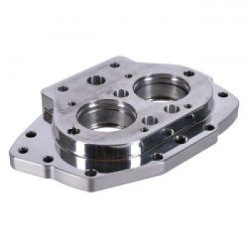 JIMS, billet transmission trapdoor. No bearings. Polished