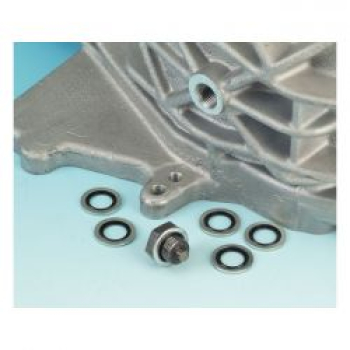 Preview: James, drain plug seal washer. Bonded steel (1p)