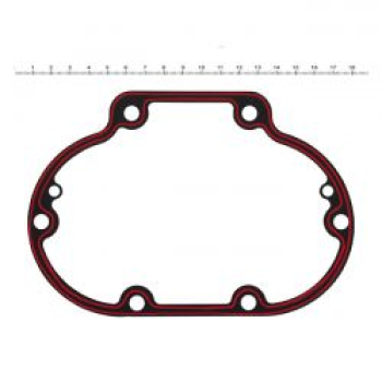 James, gasket transmission end cover. RCM/silicone Single