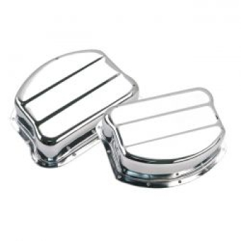 S&S, Panhead-Ventildeckel-Satz. Verchromt.