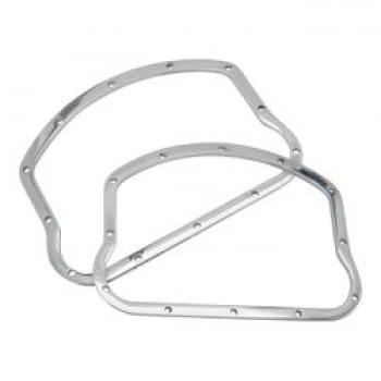 S&S, D-Ring-Set für Panhead-Ventildeckel. Verchromt.