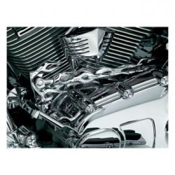 Preview: Kuryakyn, Flame shifter rod. Chrome