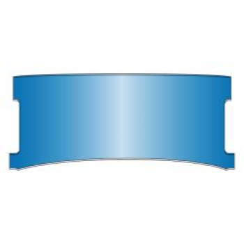 National Cycle, Ersatzteil, unteres Fenster (Typ D). Blau