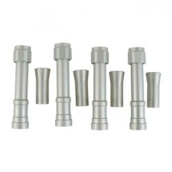 Dippert, Panhead Aluminium-Stoßstangenabdeckungssatz. Silber