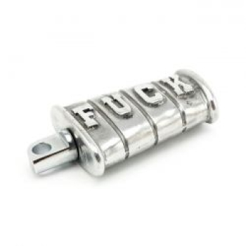 Preview: Wannabe Choppers, kicker pedal 'Fuck'. Cast aluminum