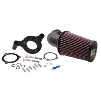 K&N, Aircharger Hochleistungs-Luftfilter-Kit. Schwarz