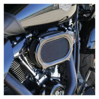 Arlen Ness, Stage II Oval Upgrade Luftfilter Kit. Schwarz