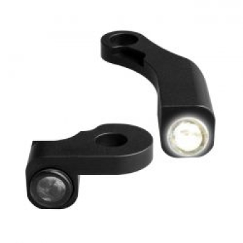 HeinzBikes, Nano Unterlenkerblinker. Schwarz
