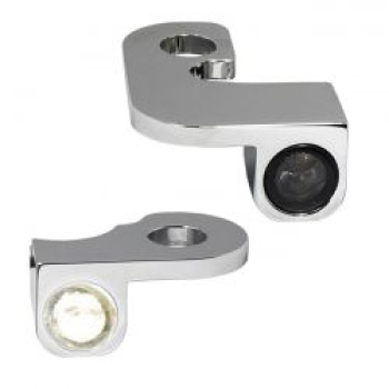 *4 DAYS EXTRA TRANSIT TIME* HeinzBikes, Nano unter Lenkerblinker. Chrom