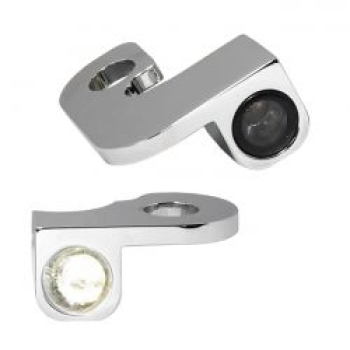 *4 DAYS EXTRA TRANSIT TIME* HeinzBikes, Nano unter Lenkerblinker. Chrom