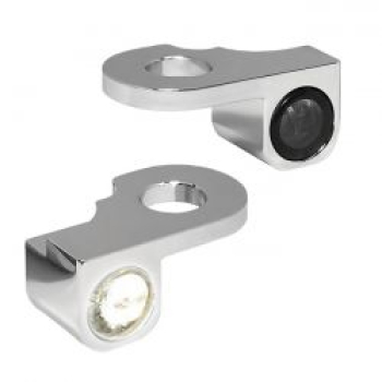 *4 DAYS EXTRA TRANSIT TIME* HeinzBikes, Nano unter Lenkerblinker. Chrom