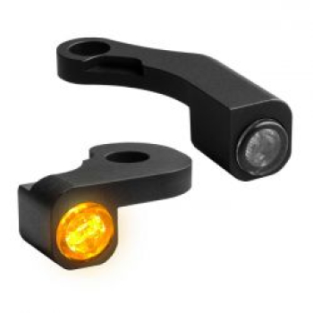 HeinzBikes, Nano Unterlenkerblinker. Schwarz