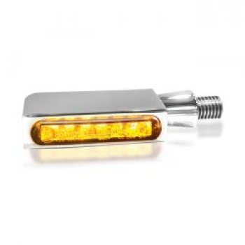 HeinzBikes, Blokk Line LED-Blinker. Chrom