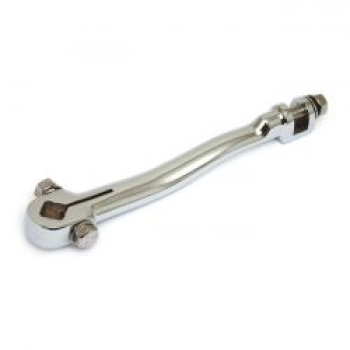 Early kickstart arm. Chrome