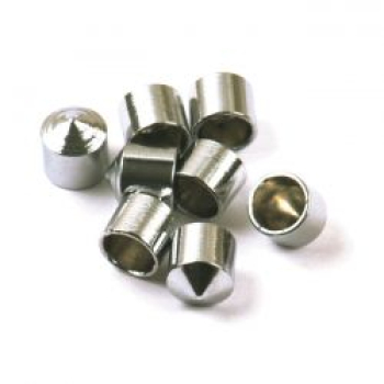 Cap kit, tappet block bolts. Chrome (8)