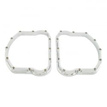 Paughco, Panhead 'Sculpted' d-rings. Chrome