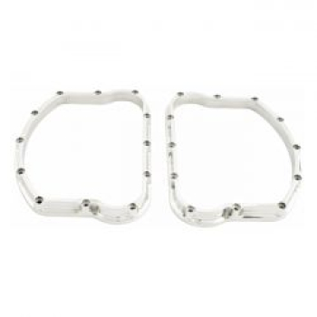 Paughco, Panhead 'Sculpted' d-rings. Polished