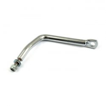 Mounting bracket Panhead style oil filter. Chrome