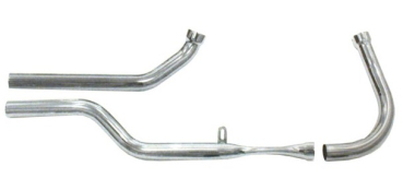 Dual Shotgun KRÜMMER CHROM 48-64 Panhead