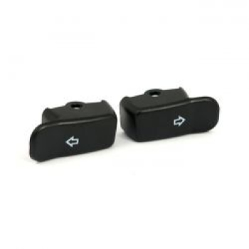 Blinkerschalter-Verlängerungskappe-Set. Schwarz
