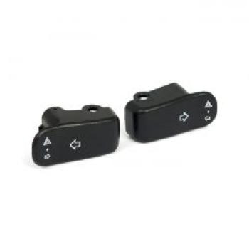 Blinkerschalter-Verlängerungskappe-Set. Schwarz.