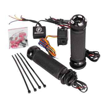 PM, Apex heated grips. Black contrast cut