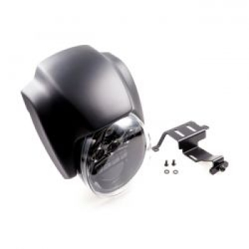 Cult-Werk, headlamp & mask kit "NRS style". Matte black