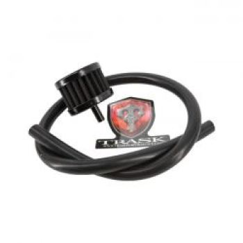 Preview: Trask, 'CheckM8' vented transmission top cover. Gloss black