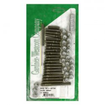 GW, transmission top & bottom cover screw kit. Acorn