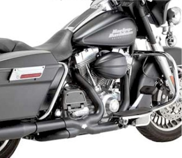 Vance & Hines, Power Dual crossover Krümmer Schwarz 95-16 FLT/Touring