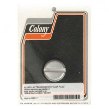 Colony, transmission fill plug. OEM round slotted