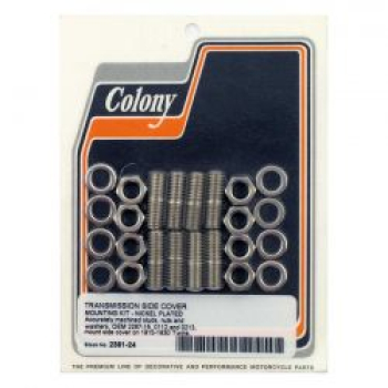 Colony transm side cover mount kit