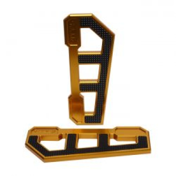 Vity's Design, Bodenplatten für Rennfahrer. Gold