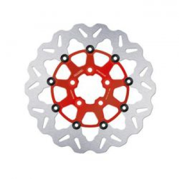 Galfer brake rotor. Wave. Floating. Red. 292x5mm