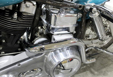 Preview: TRUE DUAL KRÜMMERANLAGE FÜR LATE SHOVELHEAD 4-GANG FL 1970-1984