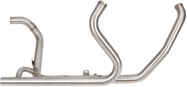 RACING TRUE DUAL EDELSTAHL KRÜMMER MIT CHROSSOVER FÜR HD TOURING 10-16