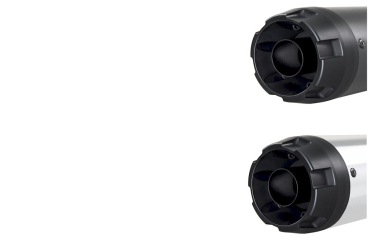 Preview: SLIP ON SCHALLDÄMPFER "PUNISHER" FÜR SOFTAIL HERITAGE 2-1 AB BJ 2025 EURO 5+ MIT EG ABE