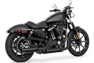 SLIP ON AUSPUFFTOPF SATZ "BOLT" FÜR SPORTSTER  2003-2020 MIT EG ABE